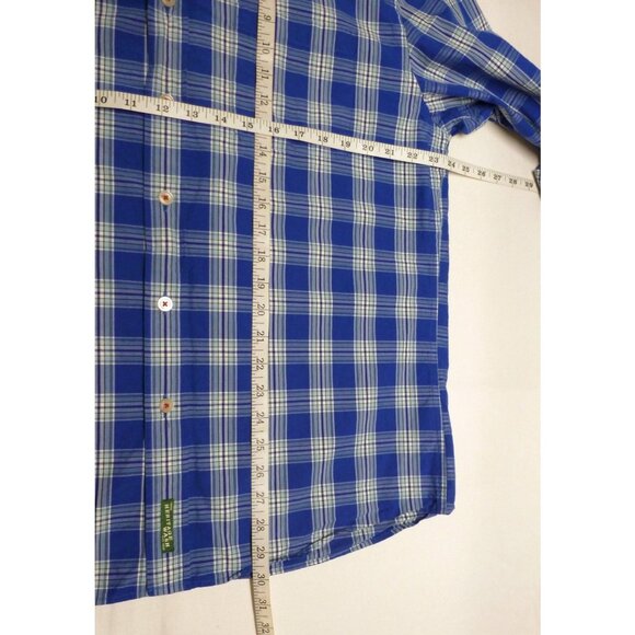 Orvis Heritage Wash Plaid Shirt Men’s Size Large Cotton Button Down Casual - Picture 9 of 14